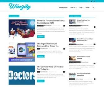 Winzily.com(Sweepstakes 2020) Screenshot