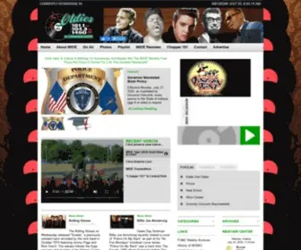Wioe.com(Oldies 101.1FM) Screenshot