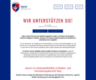Wipcon.ch(Wipcon gmbh) Screenshot