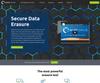 Wipedrive.com(WipeDrive Software) Screenshot