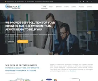 Wipenex.in(Website Development in Jharkhand) Screenshot