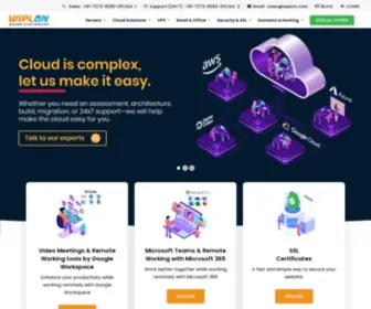 Wipl.com(Pioneers in Managed Cloud Services in India from Past 20 years) Screenshot