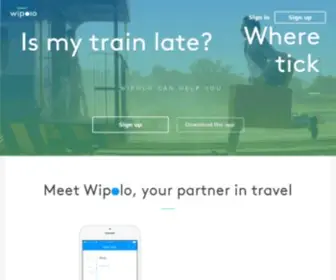 Wipolo.com(Connect your travels) Screenshot