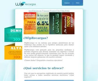 Wiprecargas.com(Recargas) Screenshot