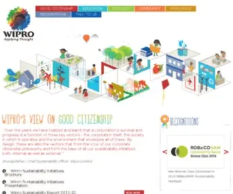 Wipro.org(Green Initiatives) Screenshot