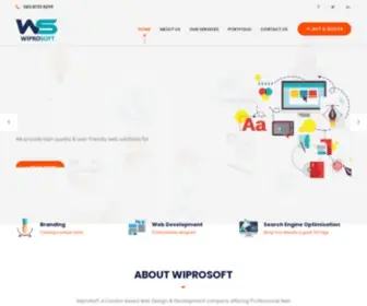Wiprosoft.co.uk(WebDesign) Screenshot