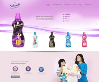 Wiprosoftouch.com(Fabric Conditioner with everlasting fragrance) Screenshot