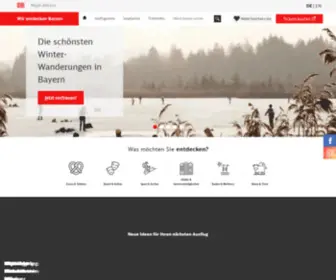 Wir-Entdecken-Bayern.de(Die Seite für Ausflugstipps in Bayern) Screenshot