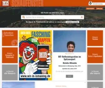 Wir-IN-Ismaning.de(Online Schaufenster Ismaning) Screenshot