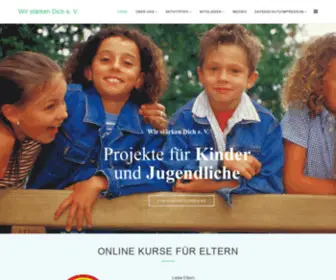 Wir-Staerken-Dich.org(Stärke) Screenshot