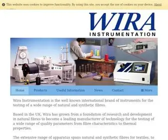 Wira.com(Wira Instrumentation) Screenshot