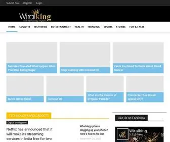 Wiralking.com(Viral News) Screenshot