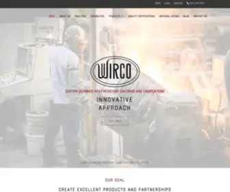 Wirco.com(Wirco's goal) Screenshot