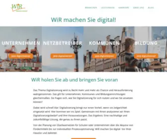 Wir.com(Domain im Kundenauftrag registriert) Screenshot