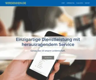 Wirdenken.de(WIRDENKEN) Screenshot