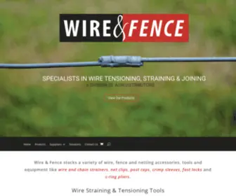 Wire-Fence.co.za(Wire and Fence) Screenshot