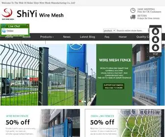 Wire-Meshfence.com(Wire Mesh) Screenshot