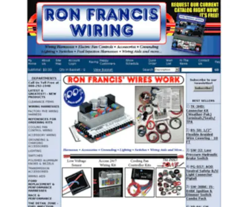 Wire-Works.com(Ron Francis Wiring) Screenshot