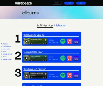 Wirebeats.com(wirebeats) Screenshot