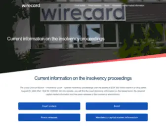 Wirecard.com(Beyond Payments) Screenshot