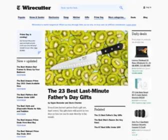 Wirecutter.com(New Product Reviews) Screenshot