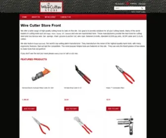 WirecutterStore.com(Wire Cutter Store) Screenshot