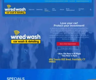 Wired-Wash-WAX.com(Car Wash and Detailing) Screenshot