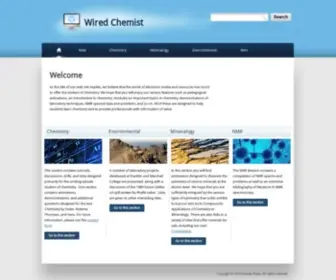 Wiredchemist.com(The Wired Chemist) Screenshot