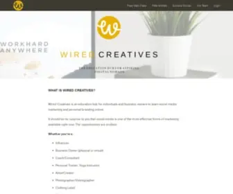 Wiredcreatives.com(Wired Creatives) Screenshot