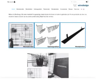 Wiredesign.nl(Zelf samen te stellen Industriële look interieurartikelen) Screenshot