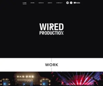 Wiredproduction.co.jp(Wired Production Inc) Screenshot