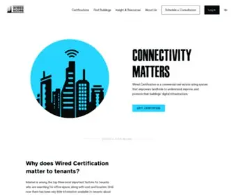 Wiredscore.com(Wired Certification) Screenshot