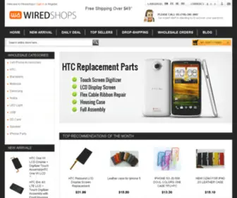 Wiredshops.com(Shop for over 300) Screenshot