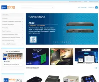 Wiredsystems.com(Wired Systems Corporation) Screenshot