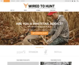 Wiredtohunt.com(Wired To Hunt) Screenshot