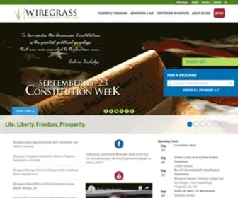 Wiregrass.edu(Wiregrass Georgia Technical College) Screenshot