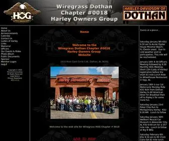 Wiregrasshog.com(Wiregrass Dothan Chapter #0018) Screenshot