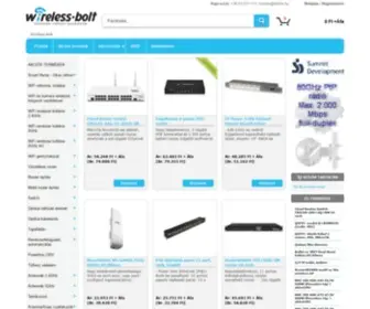 Wireless-Bolt.hu(Wireless Bolt) Screenshot