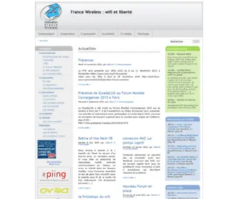 Wireless-FR.org Screenshot