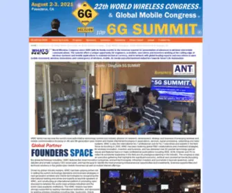 Wirelesscongress.com(World Wireless Congress and Global Mobile) Screenshot