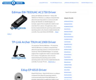 Wirelessdriverdownload.com(Wireless Driver) Screenshot