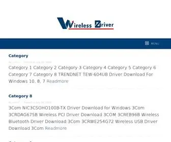 Wirelessdriversoftware.com(WIRELESS DRIVER) Screenshot