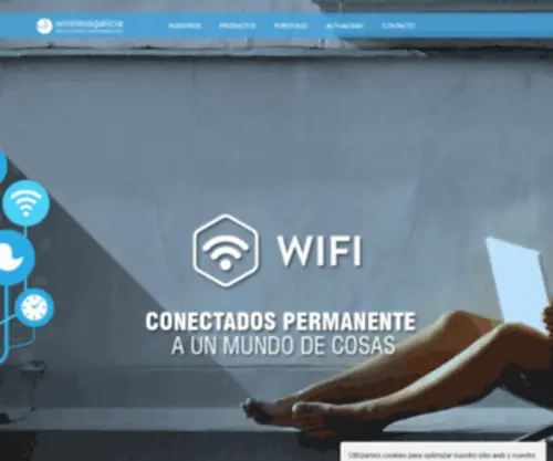 Wirelessgalicia.com(Wireless Galicia) Screenshot