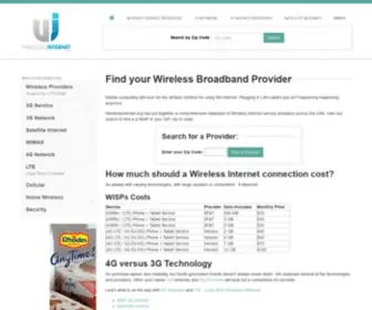 Wirelessinternet.org(Wireless Internet Providers) Screenshot