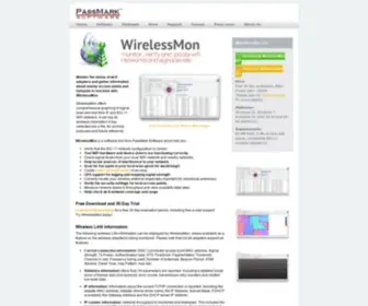 Wirelessmon.com(WirelessMon by PassMark Software) Screenshot