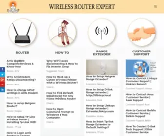 Wirelessrouterexpert.com(A Geek For Home Networking) Screenshot