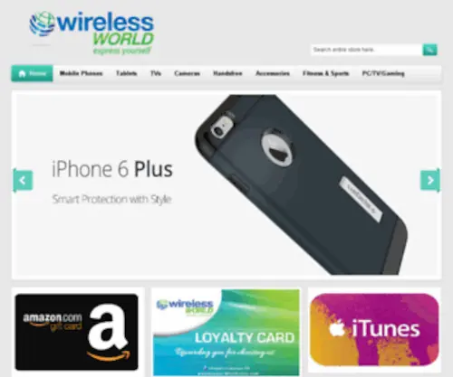 WirelessWorldbarbados.com(Default Description) Screenshot