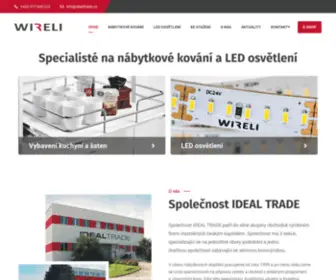 Wireliled.cz(Wireli) Screenshot