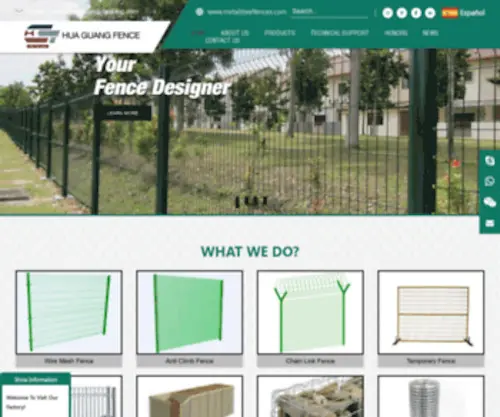 Wiremesh-Fencing.com(Anping County Hua Guang Wire Mesh) Screenshot