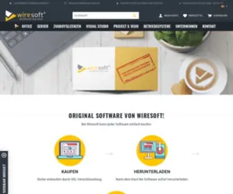 Wiresoft.com(Software online bei Wiresoft) Screenshot